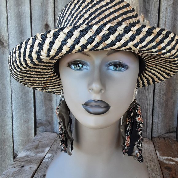 Handmade Fabric Earrings - Picture 5 of 9